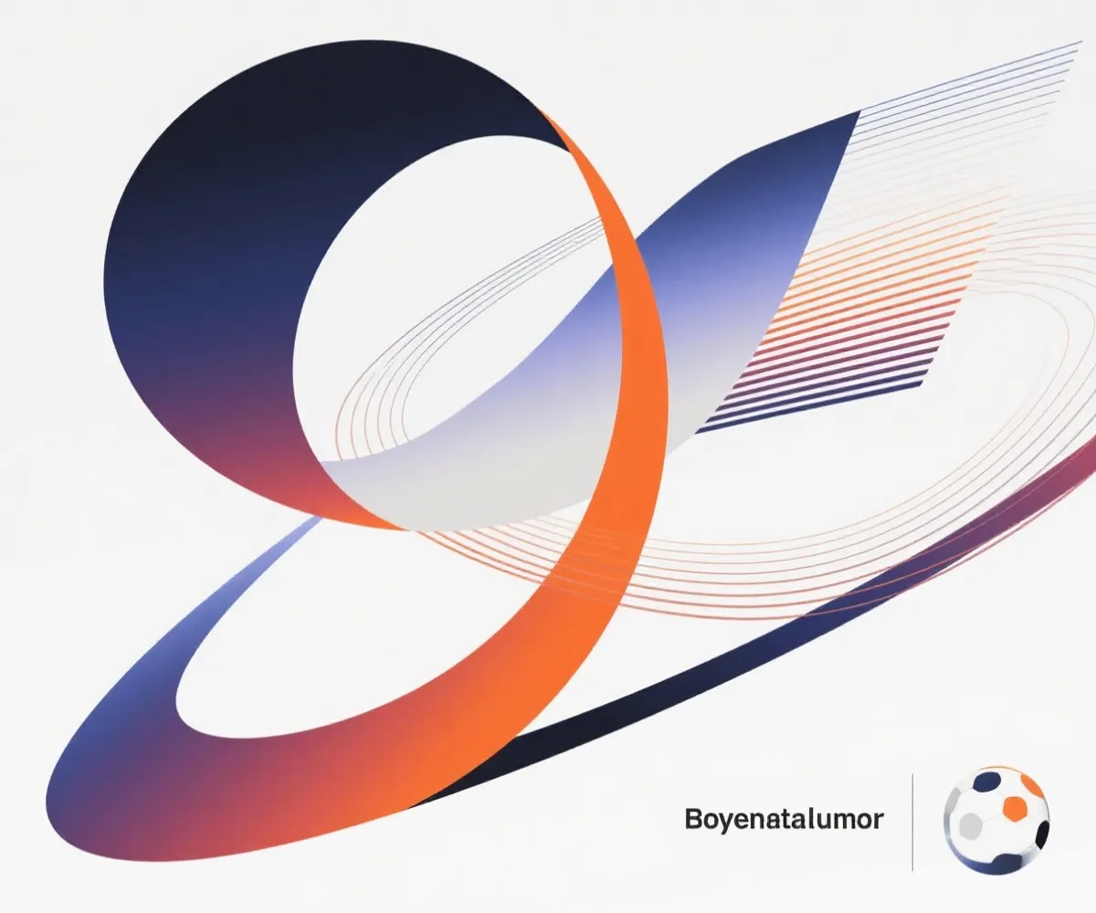 Sports themed abstract illustration